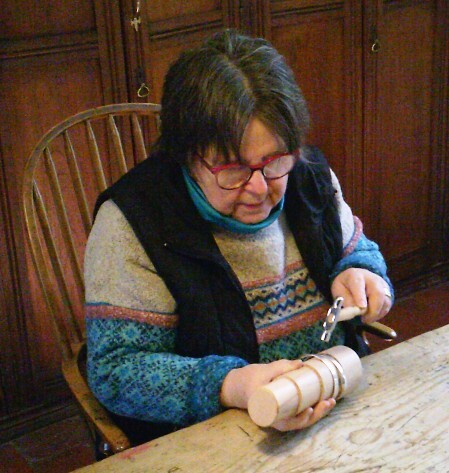 Making a silver bracelet from Georgian sugar tongs